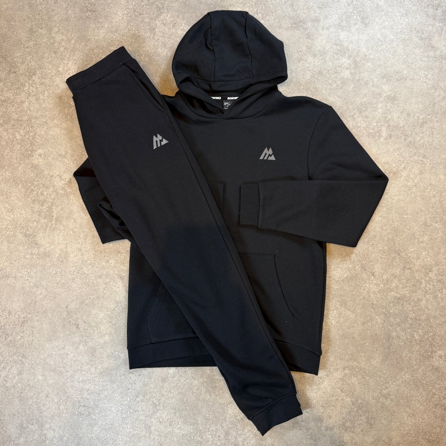 MONTIREX FLEECE TRACKSUIT (BLACK)