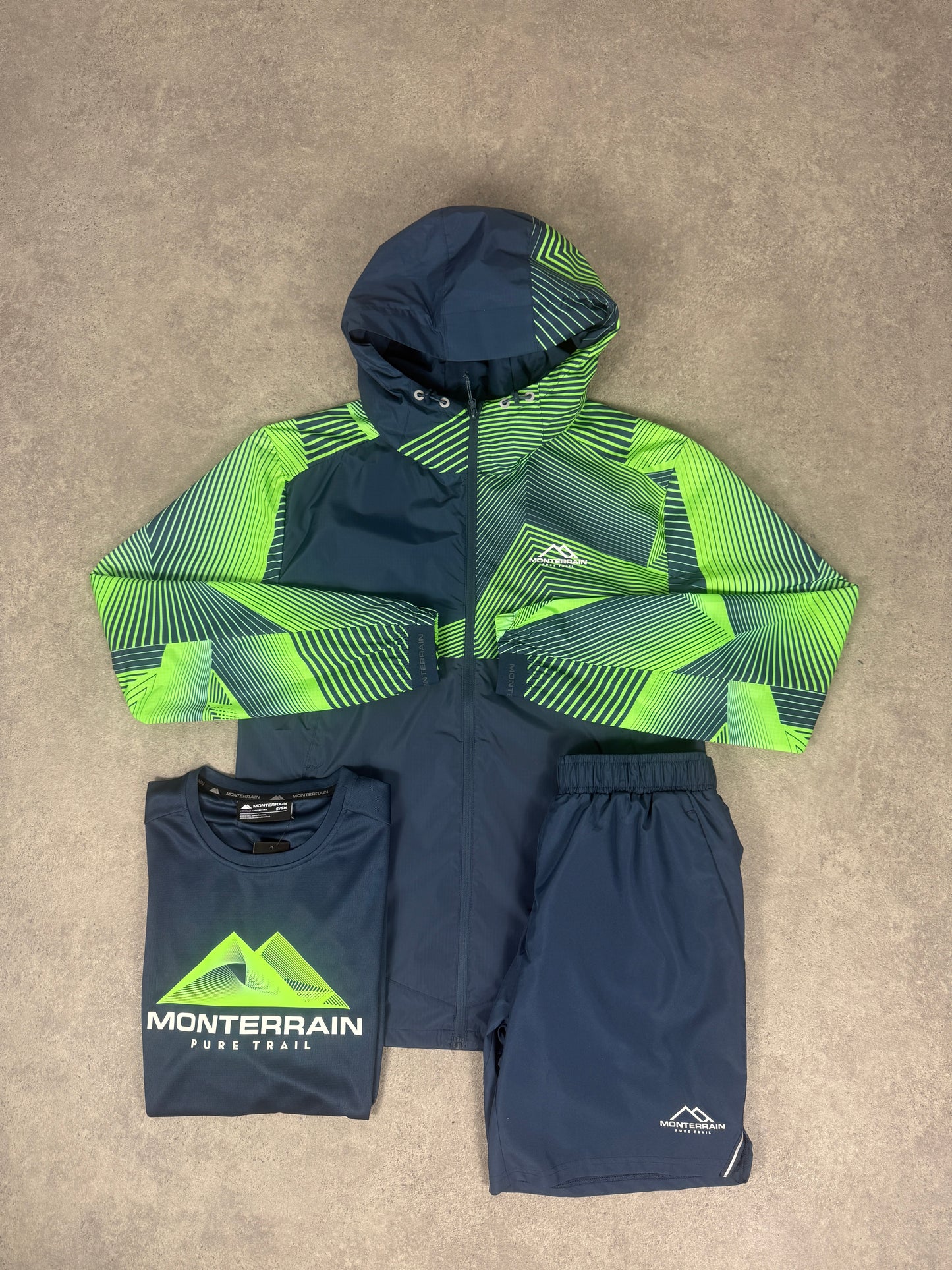 MONTERRAIN GLOW SET (GREEN/NAVY)