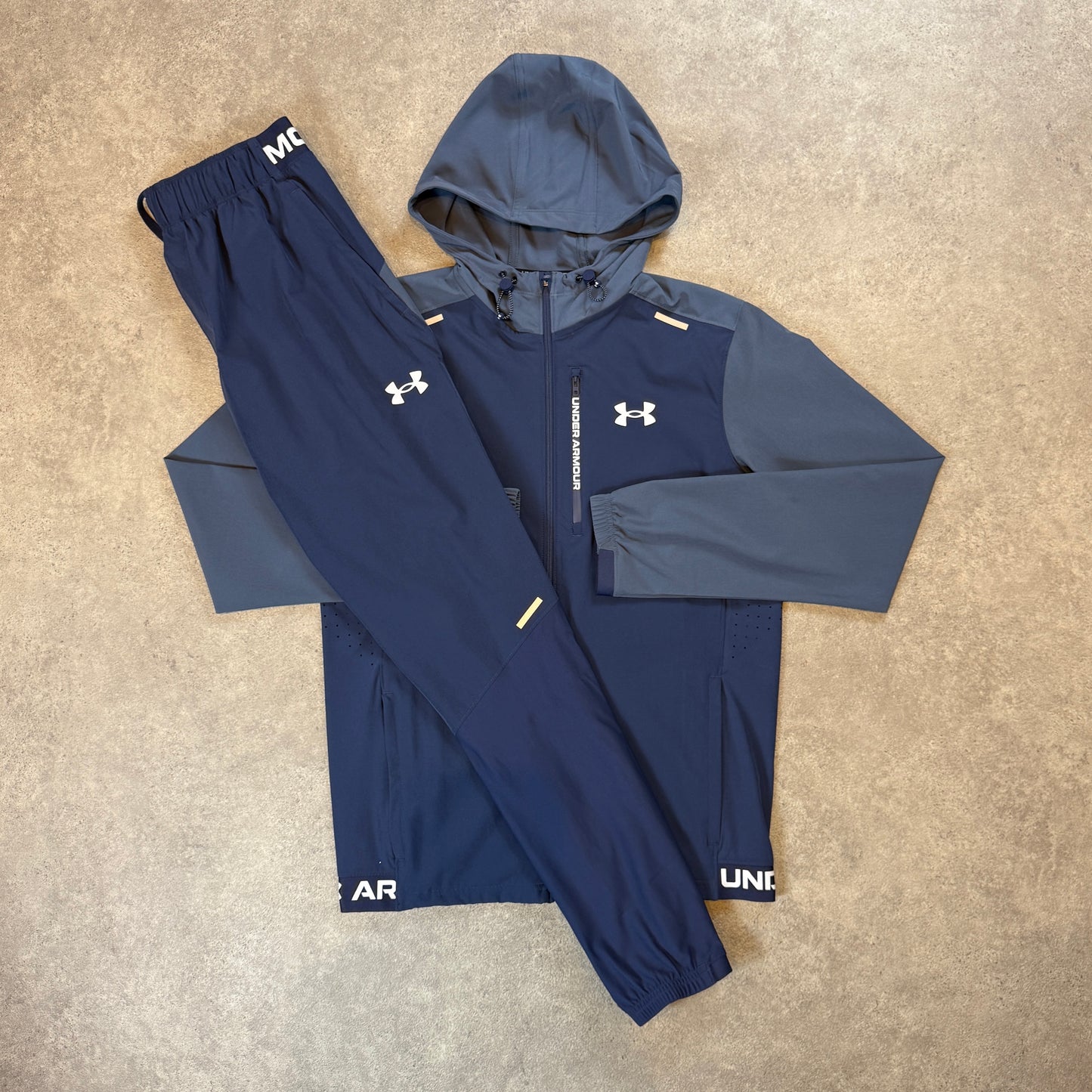 UNDER ARMOUR VANISH TRACKSUIT (NAVY)